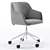 Elegant Elle Office Chair 3D model small image 2