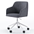 Elegant Elle Office Chair 3D model small image 3