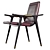 Etro Dinka Dining Chair: Afro-inspired Elegance 3D model small image 3