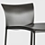 Core Leather Nobile Barstool 3D model small image 3