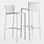 Core Leather Nobile Barstool 3D model small image 4