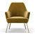 Habitat Celine Accent Chair - Stylish and Comfortable 3D model small image 3