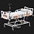 Advanced ICU Bed: Futuristic Rigged Hospital Equipment 3D model small image 5