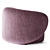 Sleek Swell Armchair by Grado 3D model small image 2