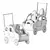 Multifunctional Toddler Walker 3D model small image 5