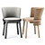 Sleek Obi Side Chair: Stylish, Versatile, and Comfortable 3D model small image 3