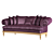 Roberto Giovannini Neoclassical Italian Sofa 3D model small image 1