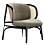 Suzenne Thonet Vienna Armchair: Elegant and Timeless Design 3D model small image 1