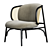 Suzenne Thonet Vienna Armchair: Elegant and Timeless Design 3D model small image 3