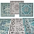 Square Rugs | Unique Loom: Various Sizes 3D model small image 1