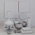 Elegant Decor Set 3D model small image 2