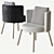 Swivel Torii: Stylish Dining Armchair 3D model small image 2