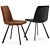 Modern Delta Side Chair for Contract Furniture 3D model small image 2