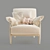 Anthropologie Kershaw Chair: Modern Comfort for Your Space 3D model small image 2