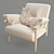 Anthropologie Kershaw Chair: Modern Comfort for Your Space 3D model small image 4