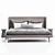 Elegant BoConcept Austin Bed 3D model small image 4