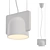 Title: Sleek Pendant Lamp "Train 3D model small image 1