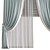 Modern Curtain Design - Curtain 793 3D model small image 2