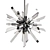 Radiant Burst Chandelier 3D model small image 1