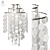 Modern Pearl Wall Lamp - Fun 1WM 3D model small image 1