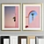 Elegant Art Frame A86: 2 Frames, 50x70cm 3D model small image 4