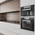 Modern Gray Wood 42 - Kitchen 3D model small image 3