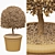 Semi Boxwood Bush: Stylish & Compact 3D model small image 5