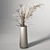 Exquisite Dried Plant Vase 3D model small image 1