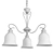 Elegance Illuminated Pendant Chandelier 3D model small image 2