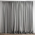 Elegant Curtain 157: High-Quality Polygonal Model 3D model small image 4