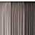 Elegant Poly Curtain Set 3D model small image 3