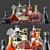 Modular Bottle_07: Versatile Corona-Ready Design 3D model small image 1