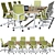 Optimized High Detail Conference Table 3D model small image 2