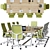 Optimized High Detail Conference Table 3D model small image 4