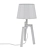 Sleek Stilt Table Lamp 3D model small image 2