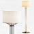 Italian Designer Dragonfly Floor Lamp 3D model small image 3