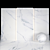 Borghini White Marble Texture Bundle 3D model small image 2