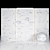 Borghini White Marble Texture Bundle 3D model small image 3