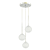 Micaela 3 Crystal Pendant Light 3D model small image 1