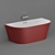 ABBER AB9216 Wall-mounted Bath 3D model small image 3