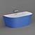 ABBER AB9216 Wall-mounted Bath 3D model small image 4