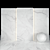 Kolomb Light Marble Tiles: Luxurious Glossiness 3D model small image 1