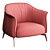 The Archi Armchair: Modern Elegance 3D model small image 5