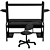 IKEA Fredde Workstation 3D model small image 3