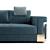 Luxurious Fendi Casa Ray Sofa 3D model small image 5