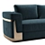 Luxurious Fendi Casa Ray Sofa 3D model small image 8