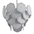 Dazzling Mini Diva Chandelier 3D model small image 2