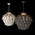 Elegant Cynara Grande Chandelier 3D model small image 7