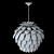 Elegant Cynara Grande Chandelier 3D model small image 8