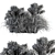 Pampas Oasis - 21 Bush Set 3D model small image 5